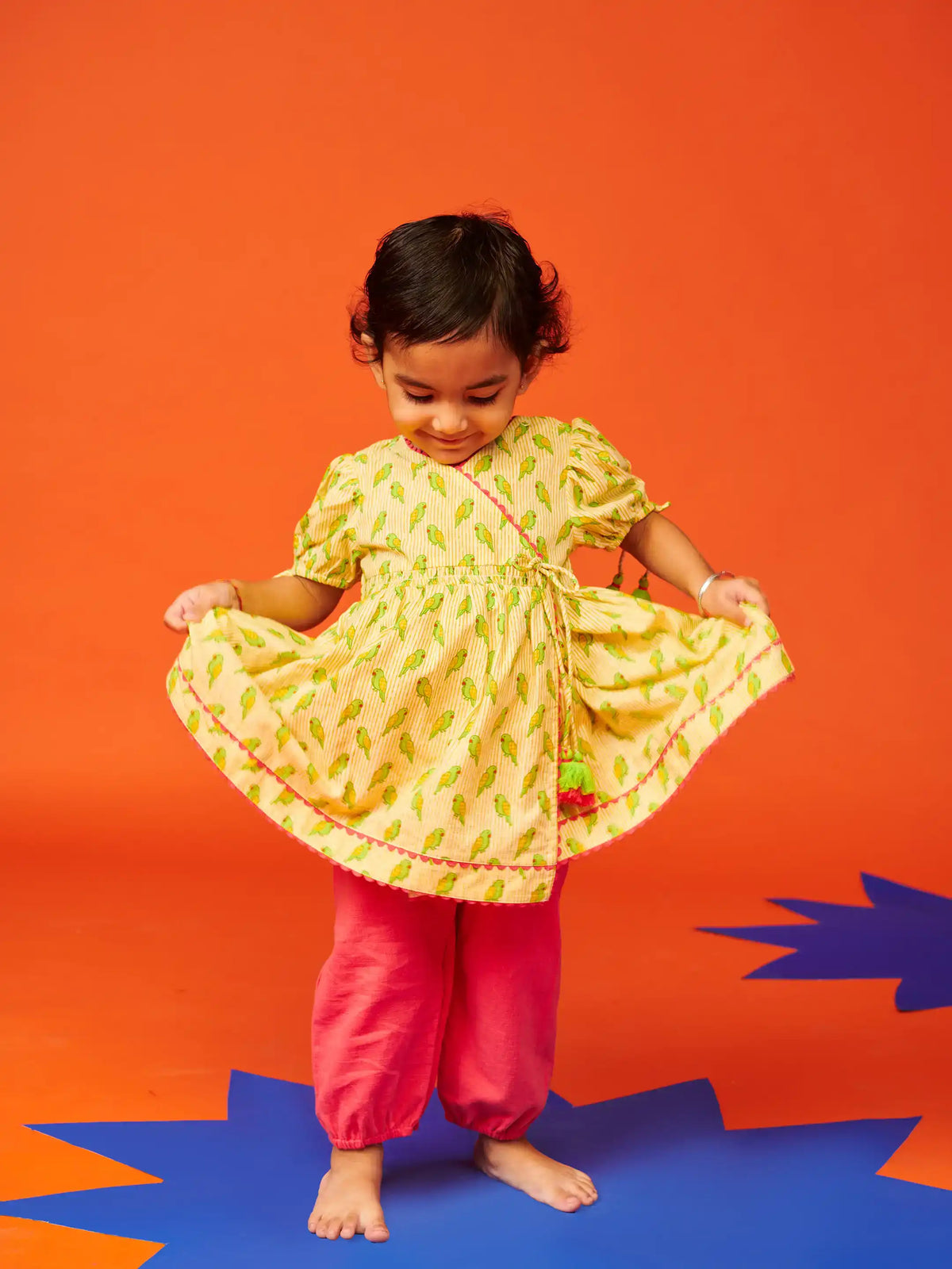 Newborn Mitthu Girls Set Somersault