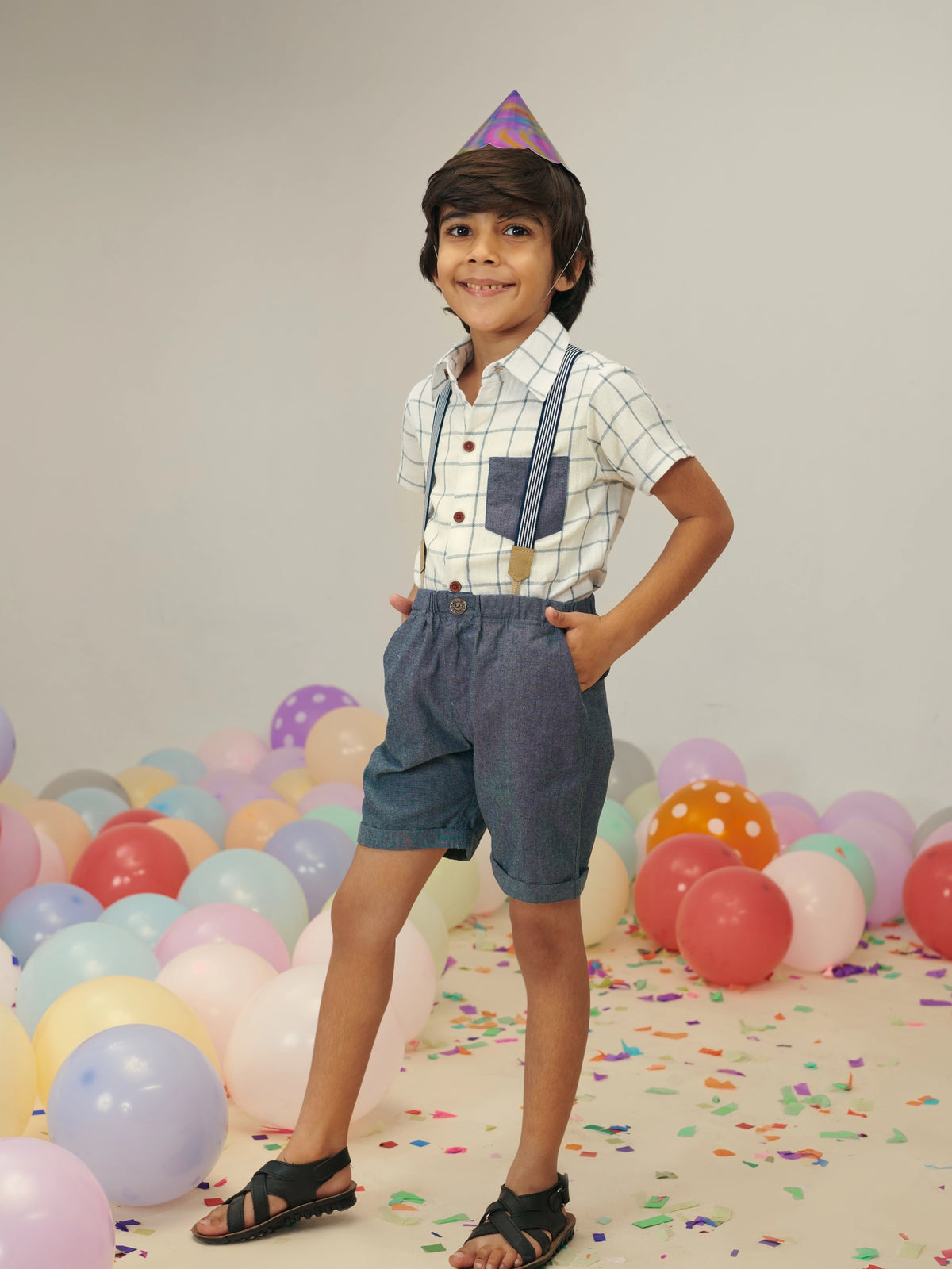 Formal 2 Piece Set With Suspenders Somersault