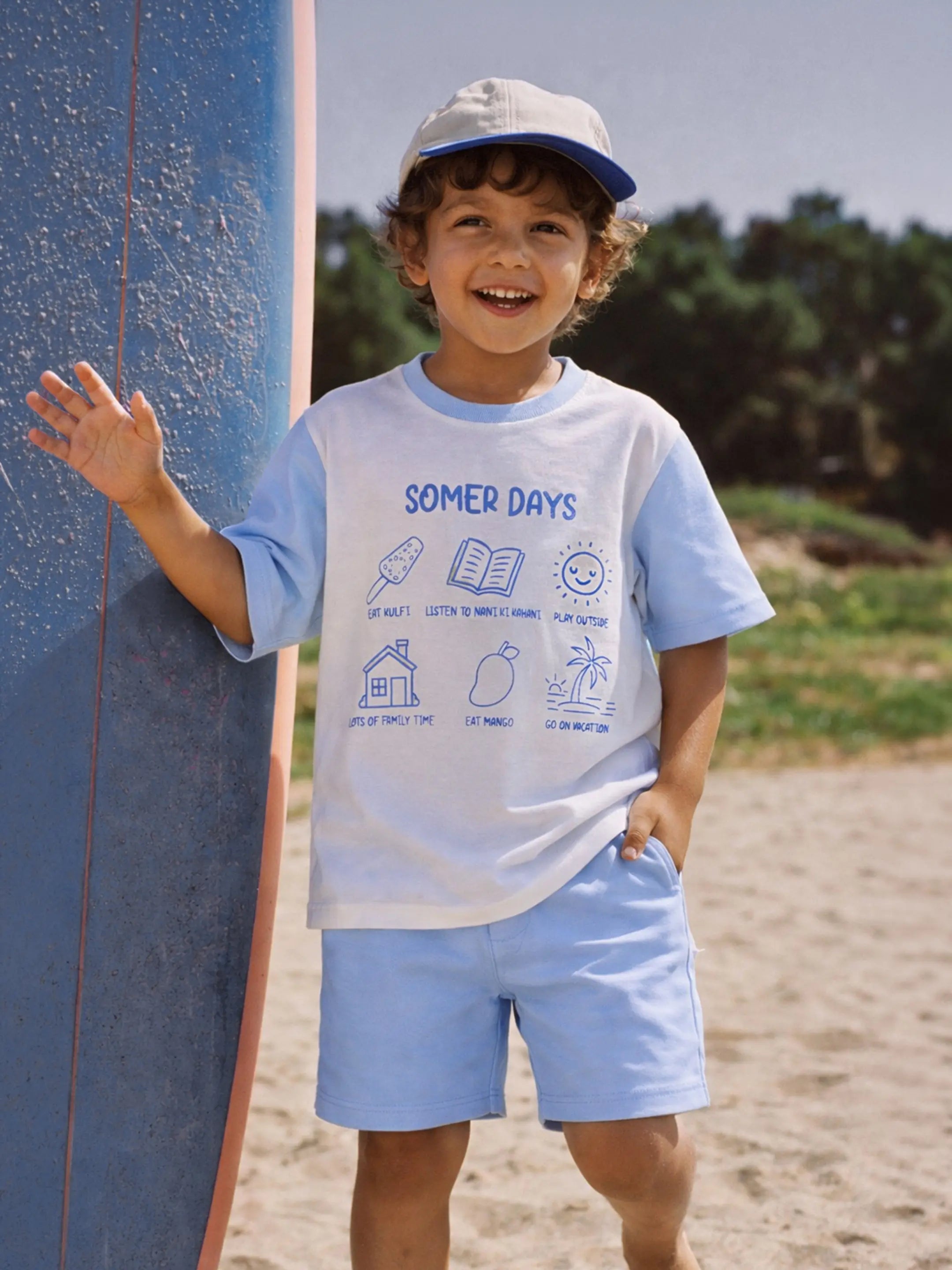 Somers Days T-Shirt & Shorts Set