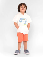 Go Travel Hooded Cotton Tee & Shorts Set