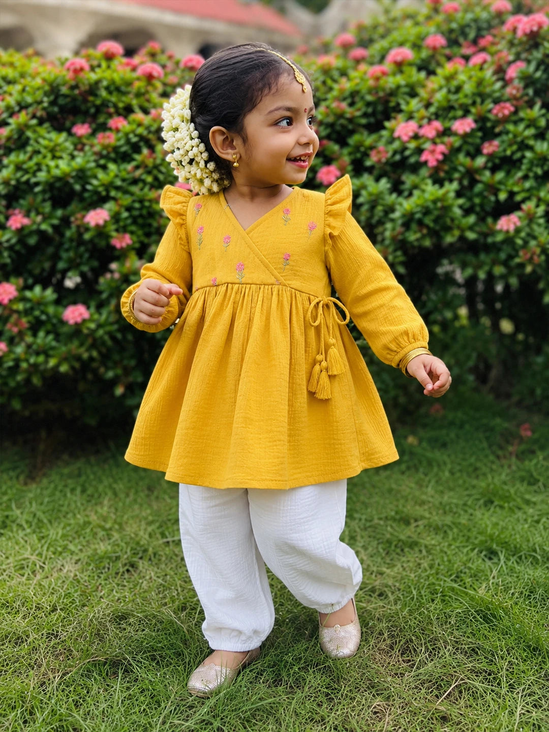Short Kurta Pajama Set