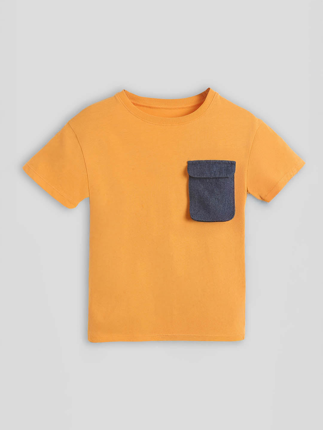 Flap Pocket Cotton Tee