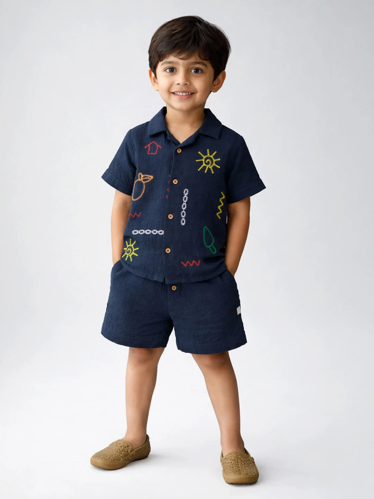 Midnight Play Scribble Co-ord Set