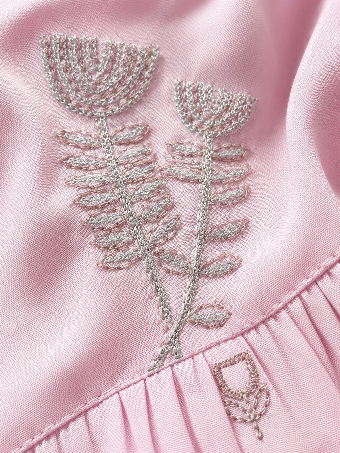 Embroidered Shantoon Sharara Set
