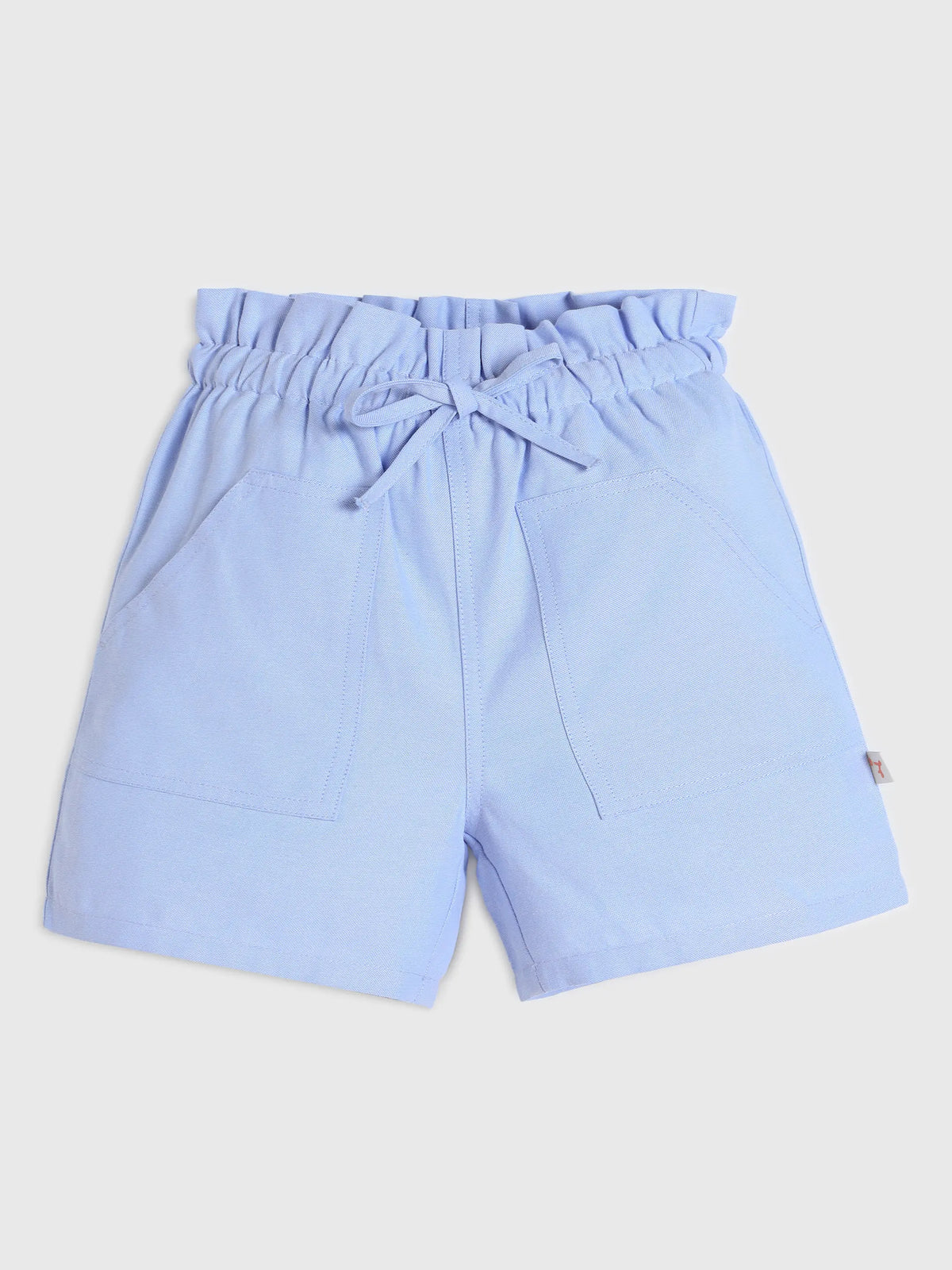Paper-Bag Chambery Shorts