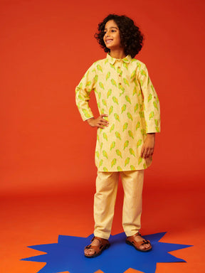 Mitthu Boys Kurta Set Somersault