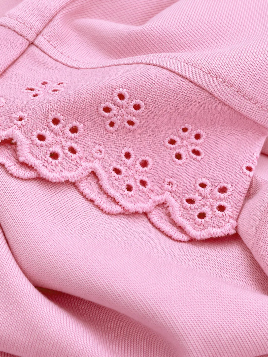 Schiffli Detail Leggings