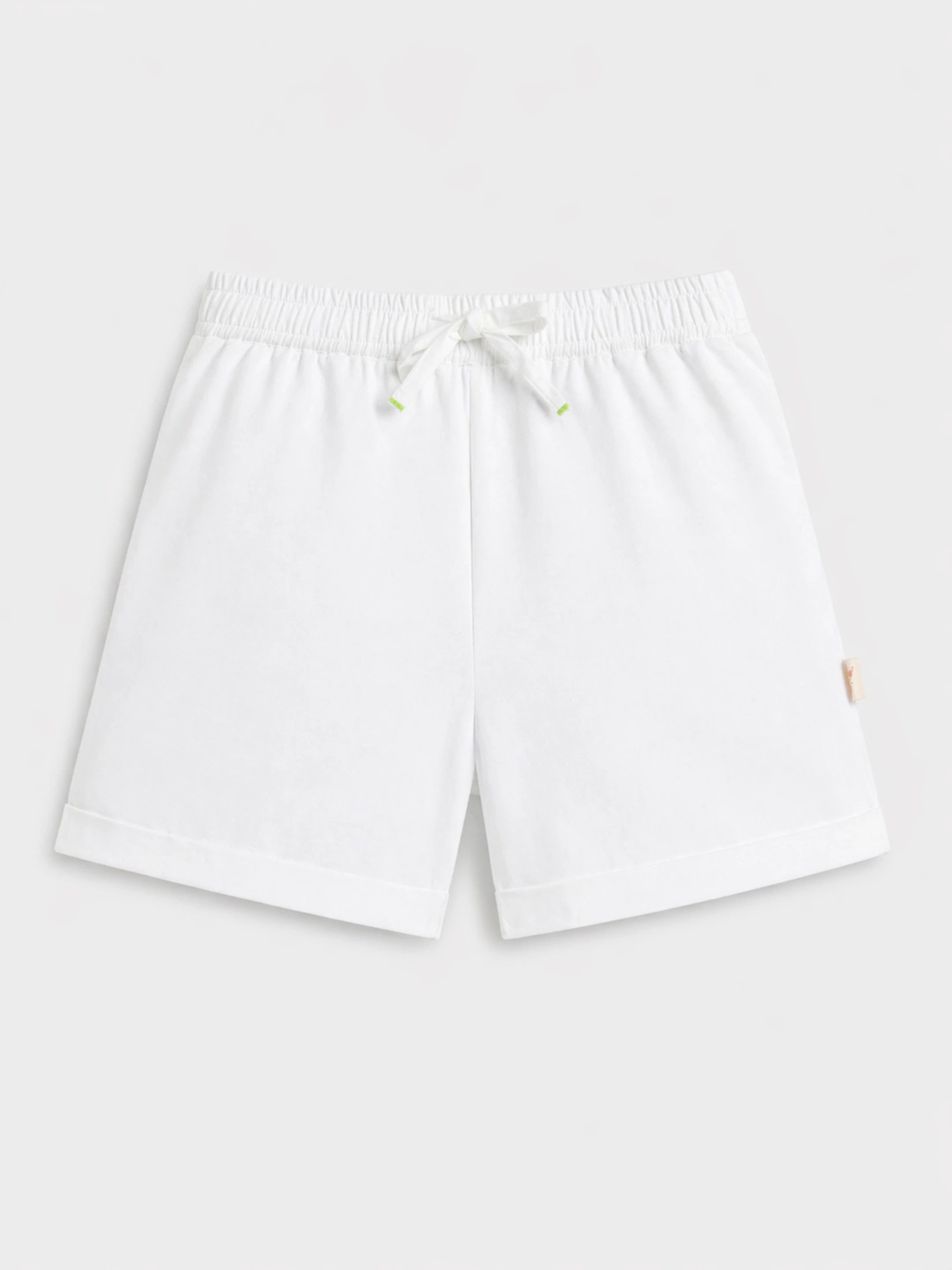 Cotton Drawstring Shorts