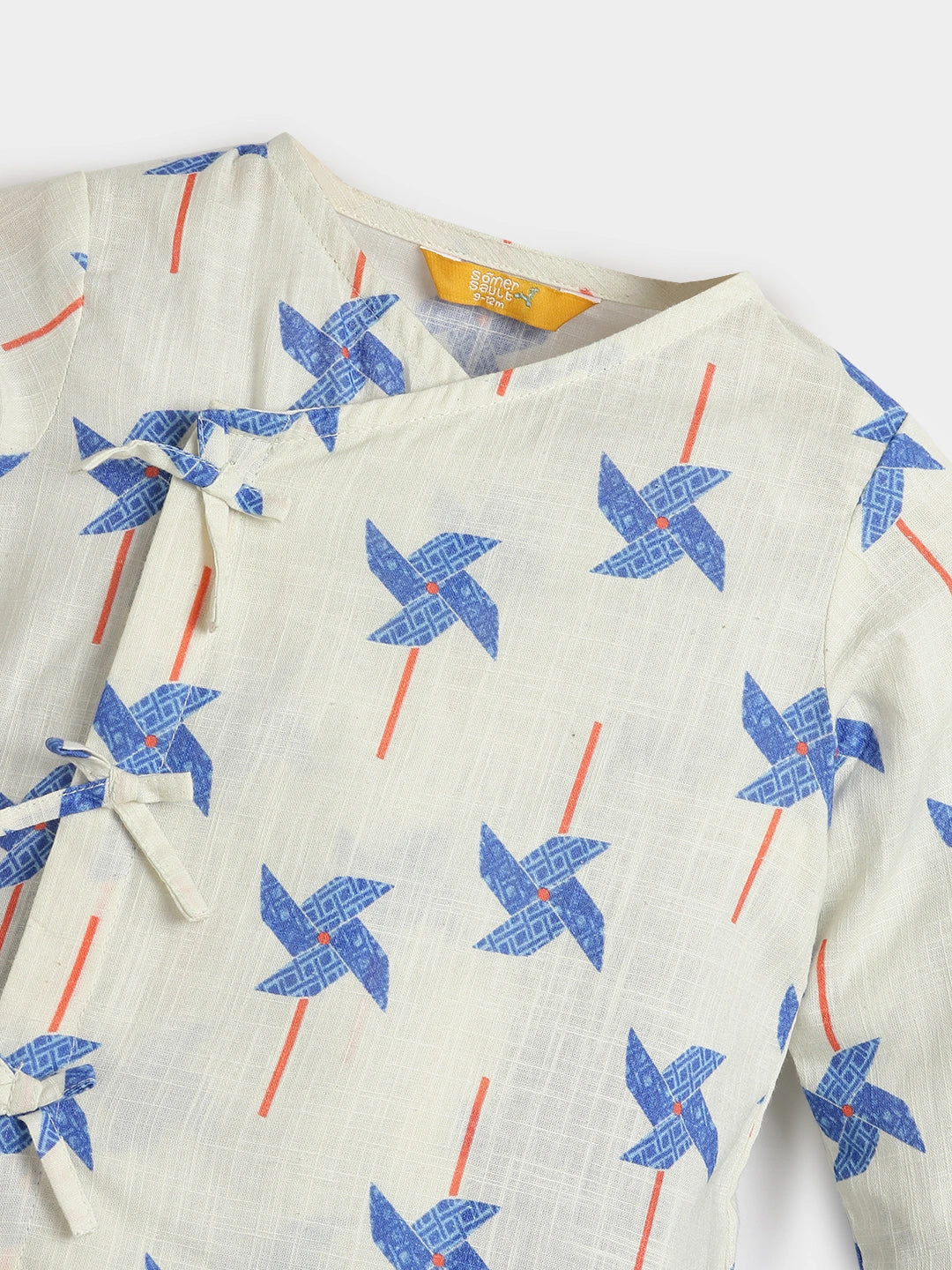 Pinwheel Printed Kurta Dhoti Set