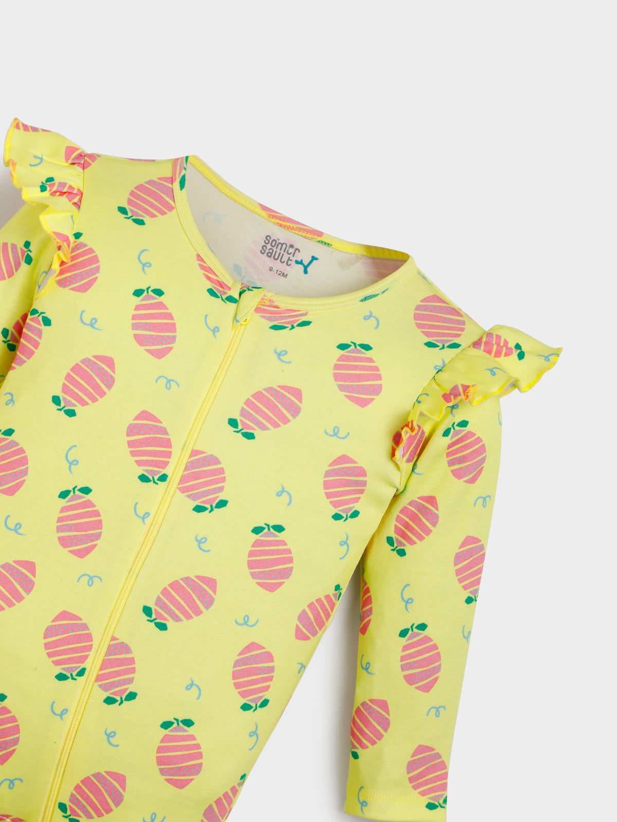 Yellow Zip Sleepsuit