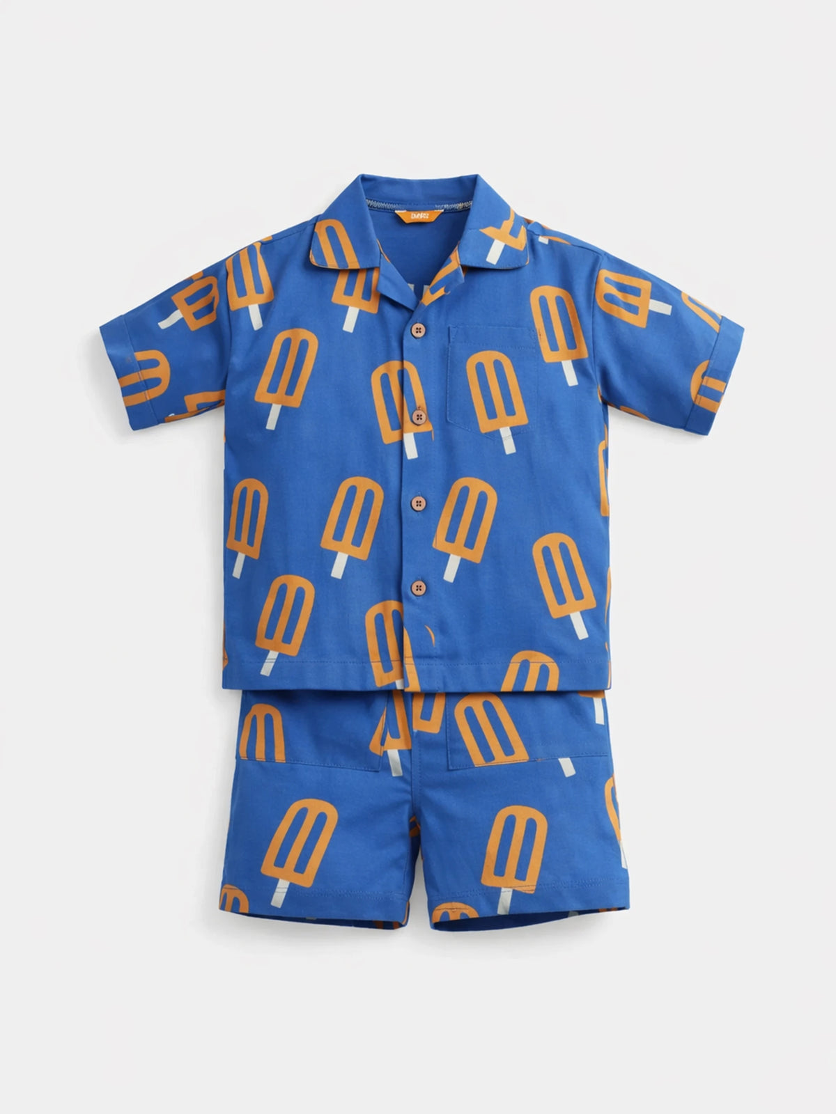 Popsicle Print Shirt & Shorts Set