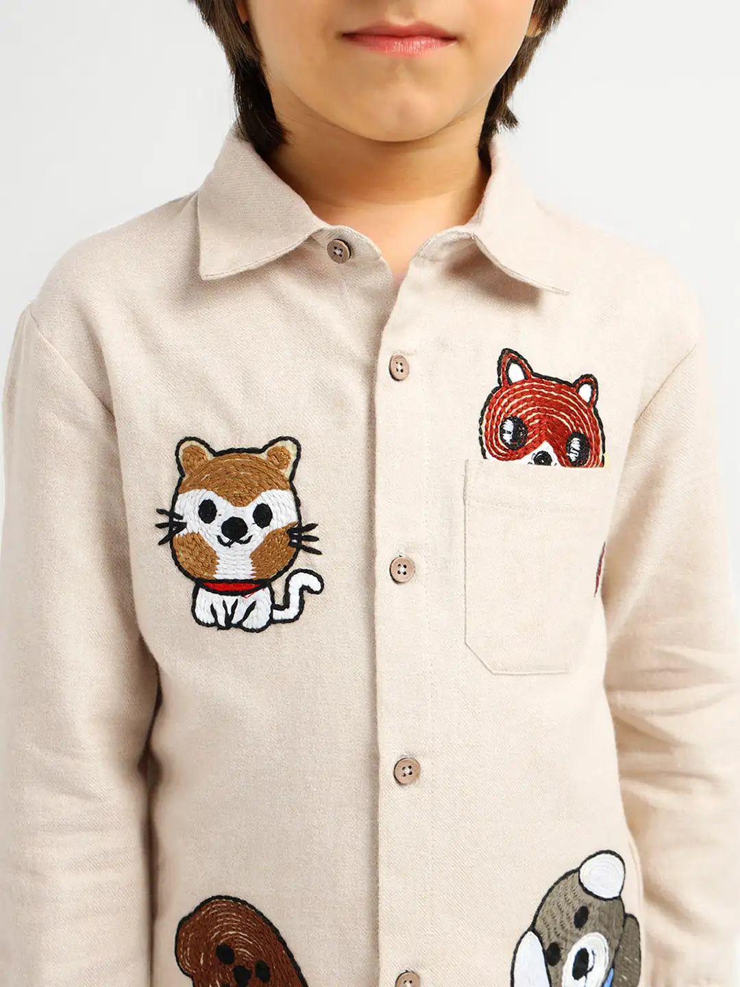 Embroidered Shacket