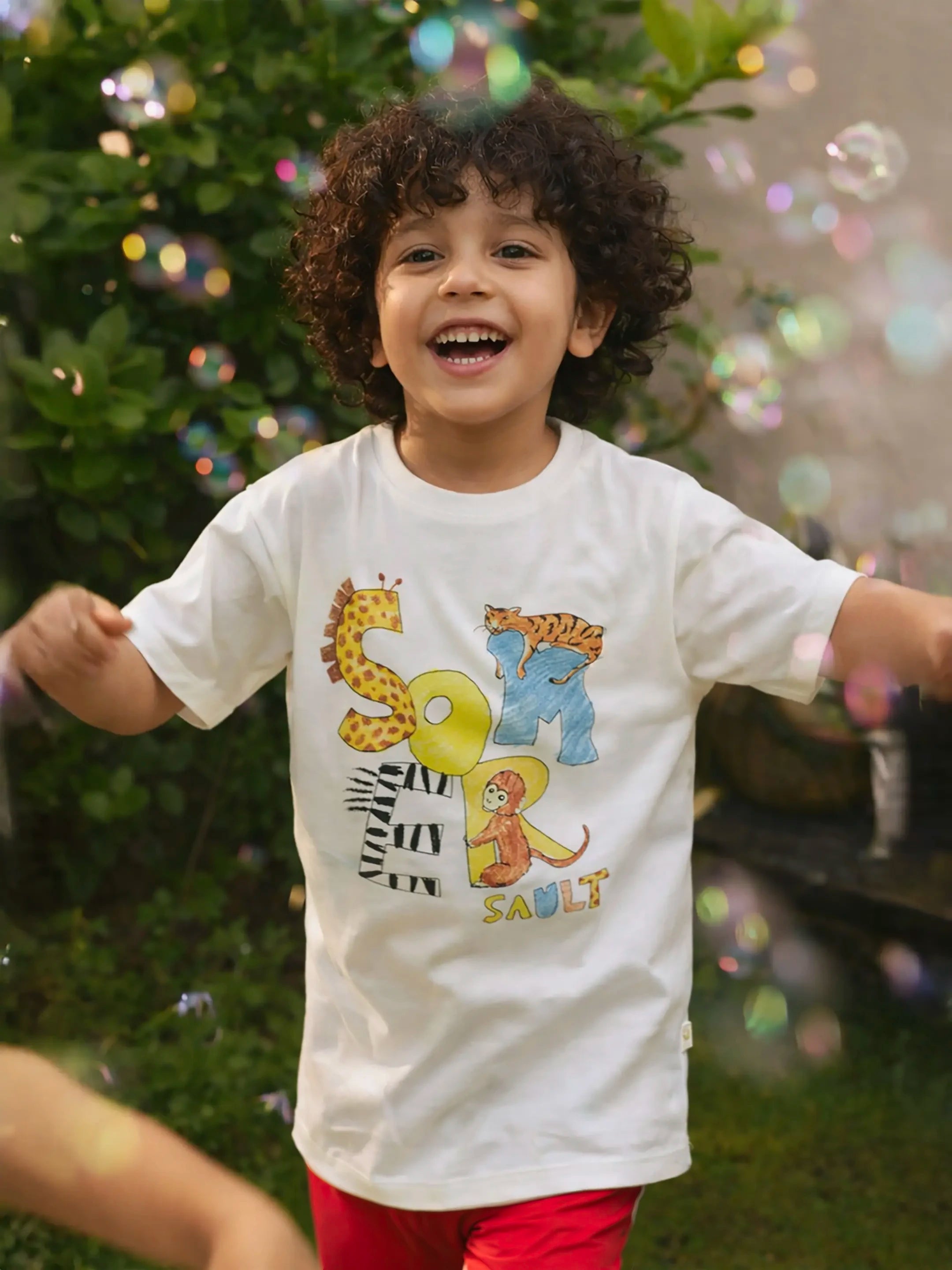 Roar & Smile Tee & Shorts Set
