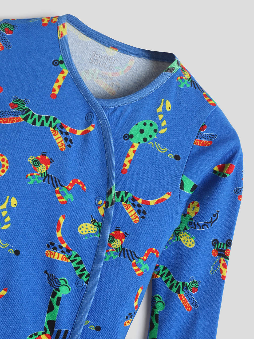 Printed Cotton Sleepsuit