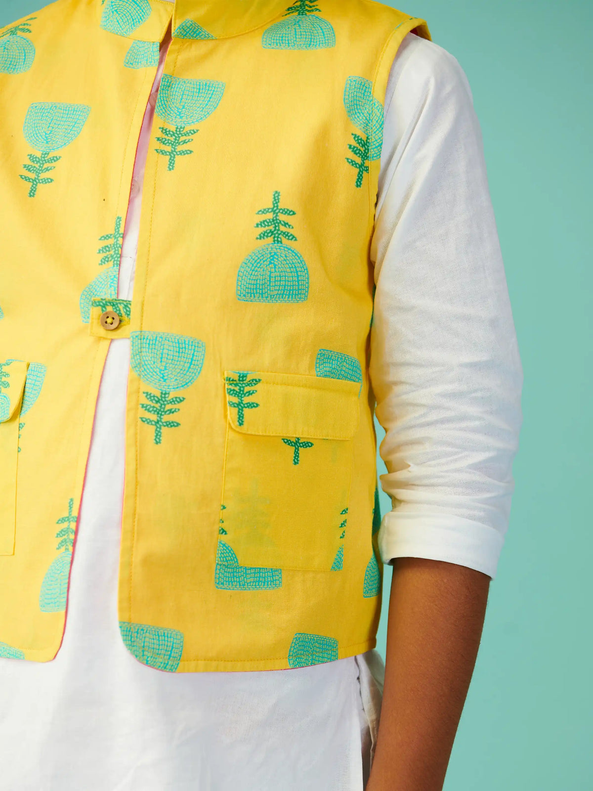 Pushp Reversible Nehru Jacket Somersault