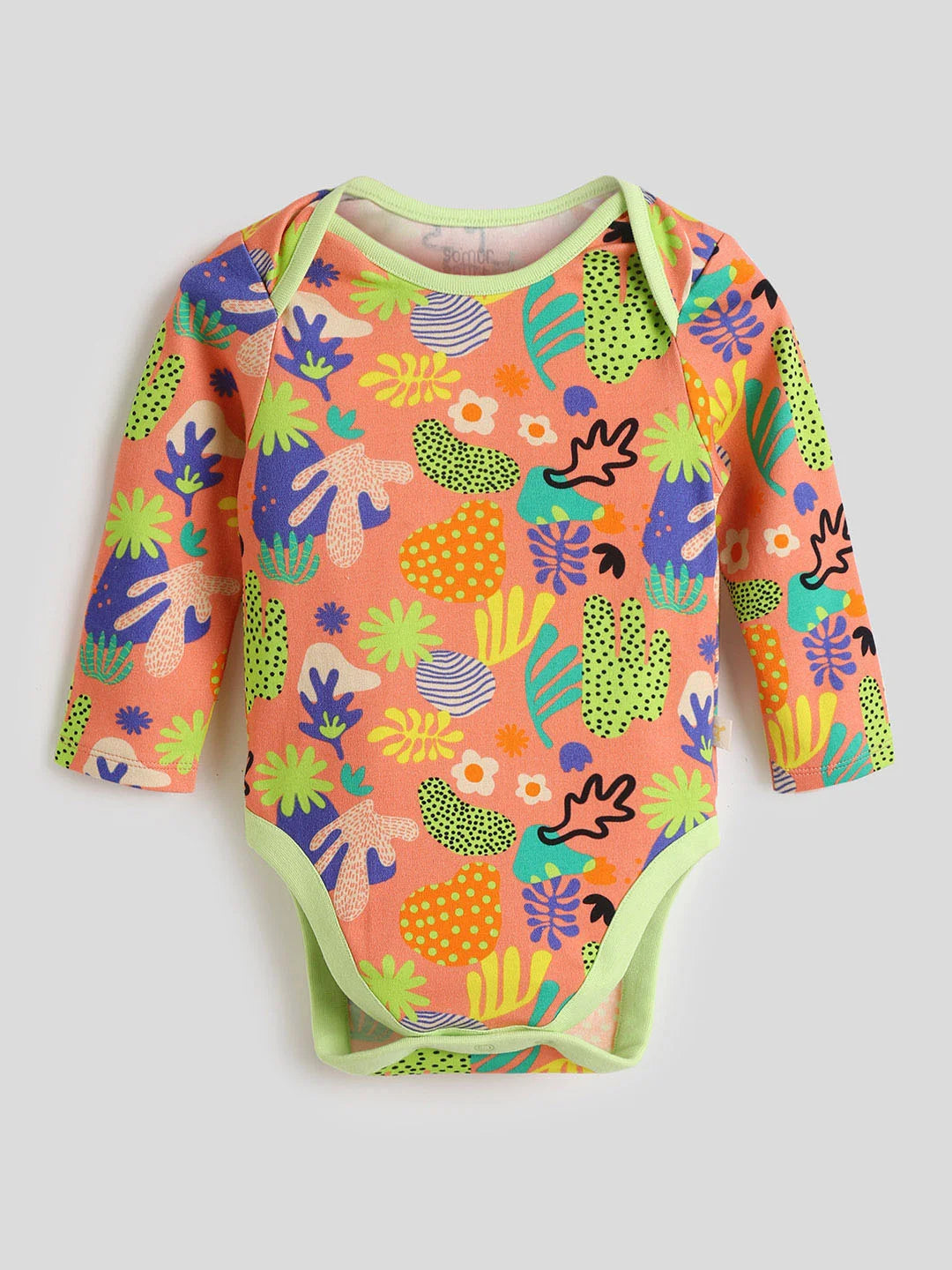 Printed Cotton Bodysuit
