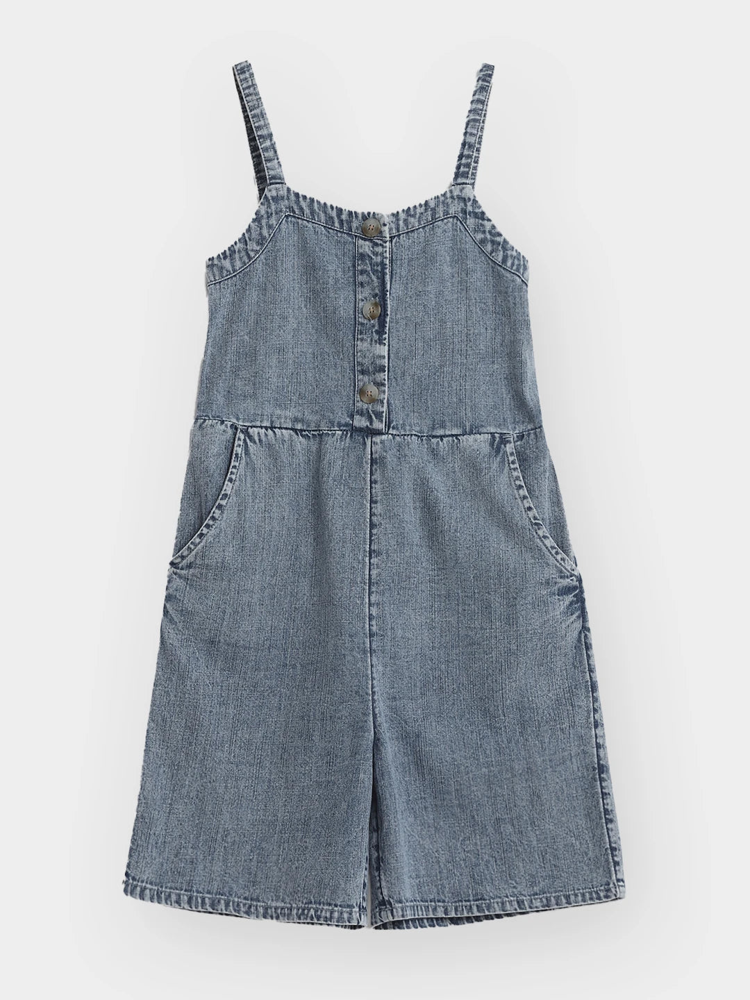 Denim Romper
