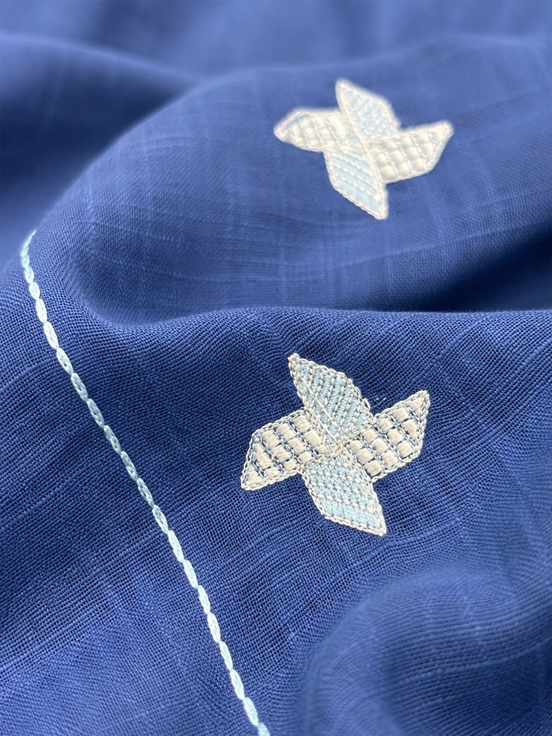 Embroidered Kurta Dhoti Set