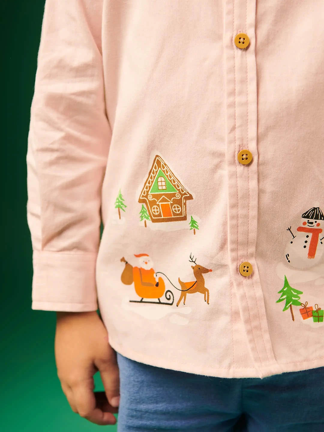 Printed Christmas Shirt