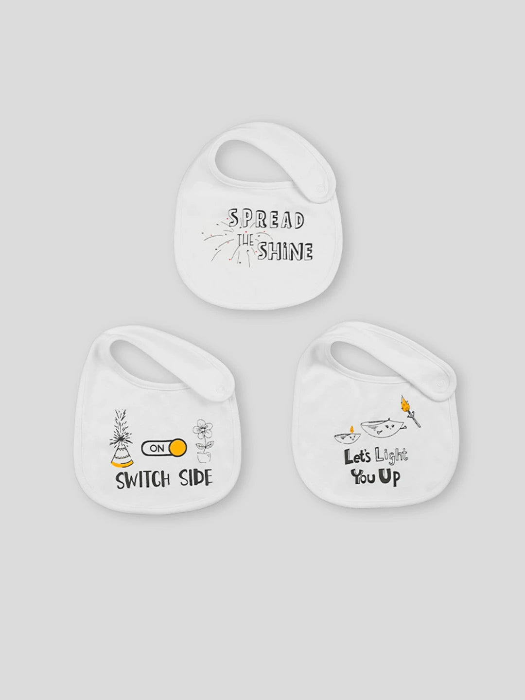 Patakha Bibs(Set Of 3)