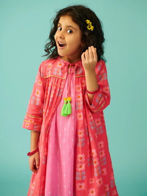 Gulbahaar Dress & Cape Set Somersault