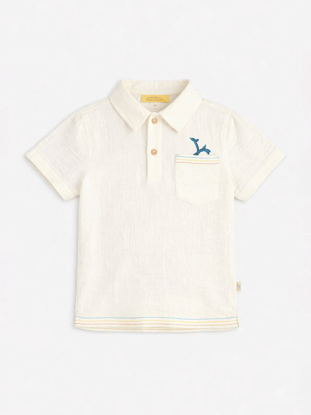 Ecru Muslin Shirt