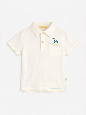 Cloudy Crinkled Cotton Shirt