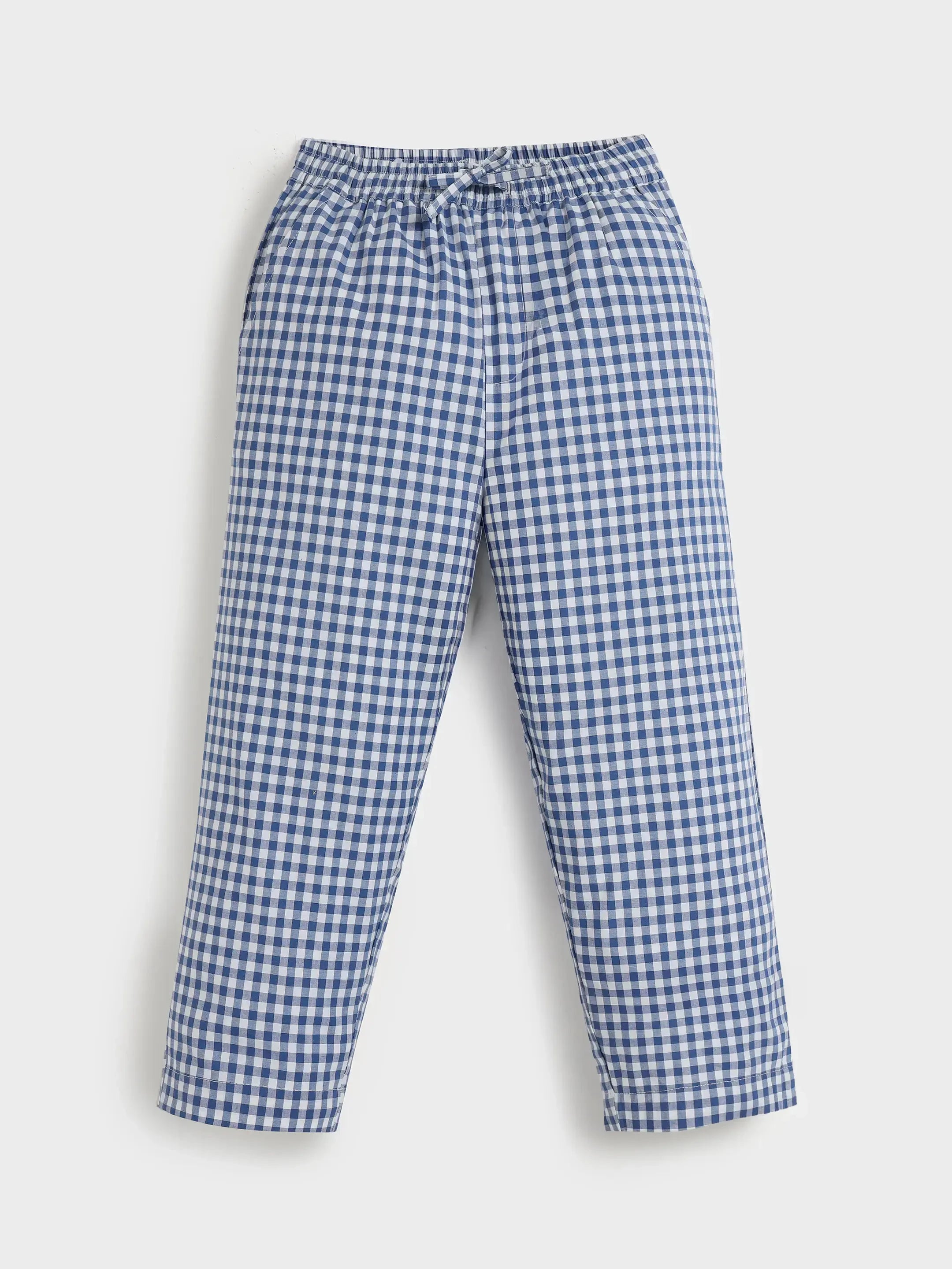 Checkered Blue Pyjamas