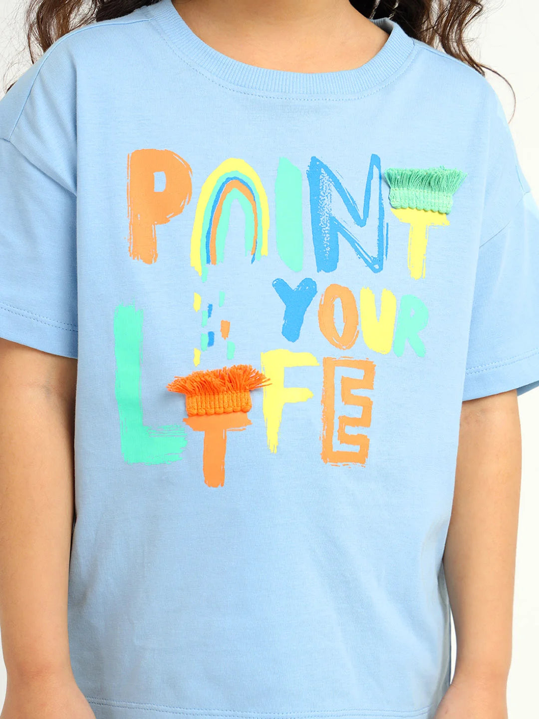 Graphic T-Shirt & Denim Set