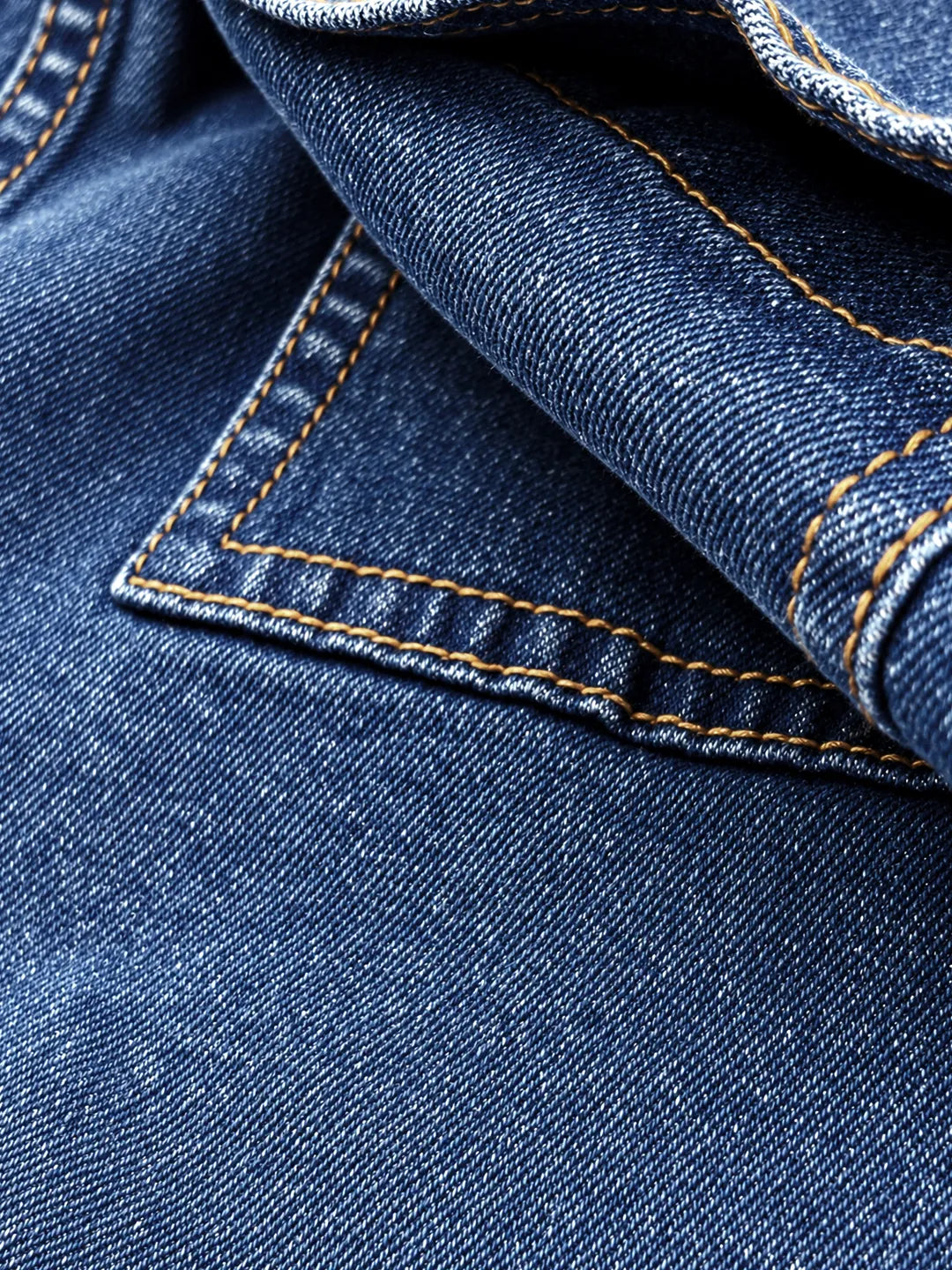 Knee Pocket Detail Denim