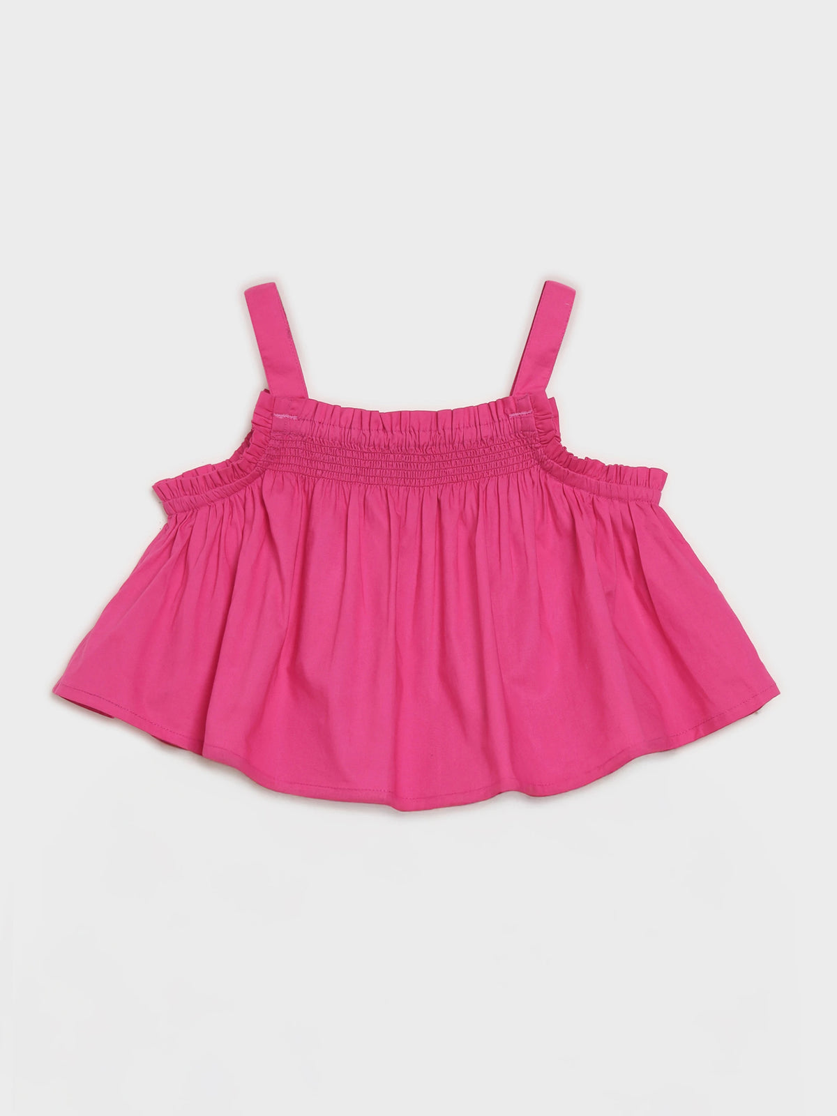 Berry Pop Frill Top