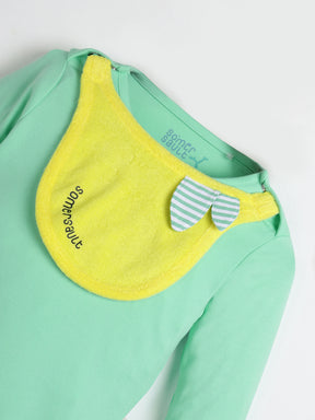 Zesty Green Cotton Bodysuit