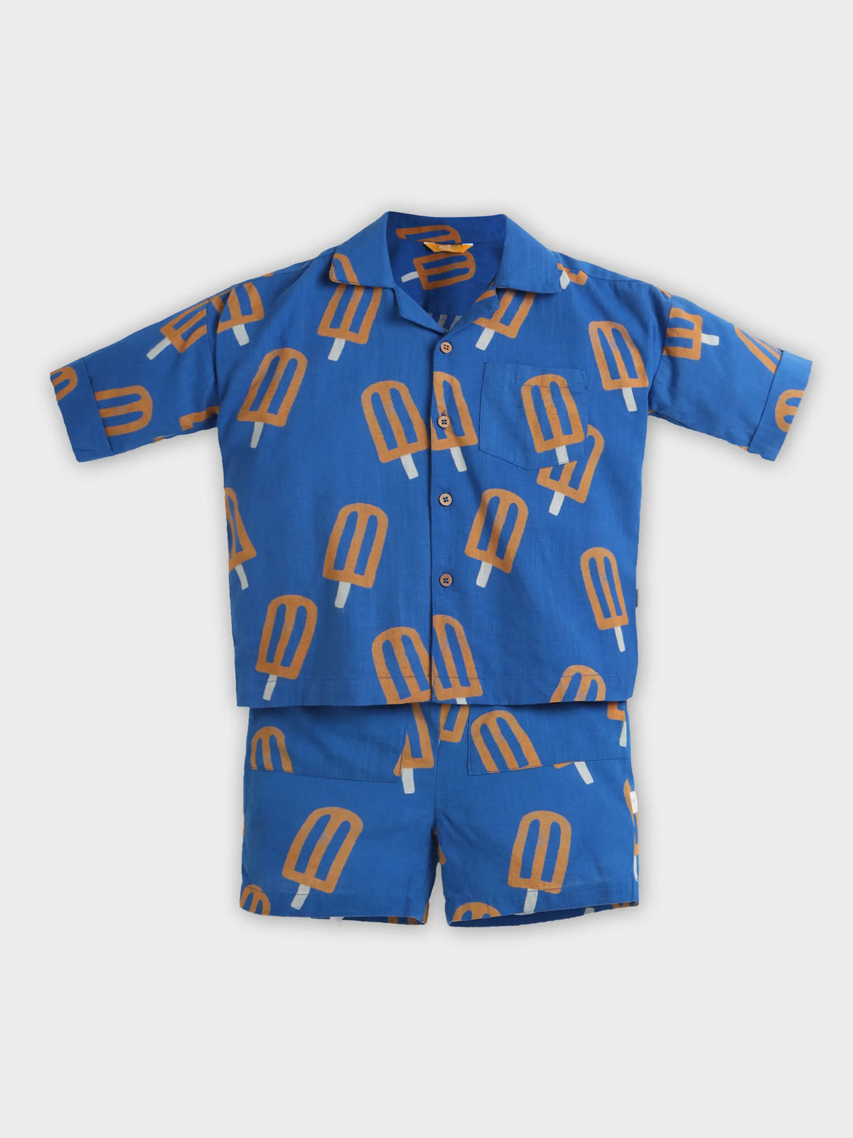 Popsicle Print Shirt & Shorts Set