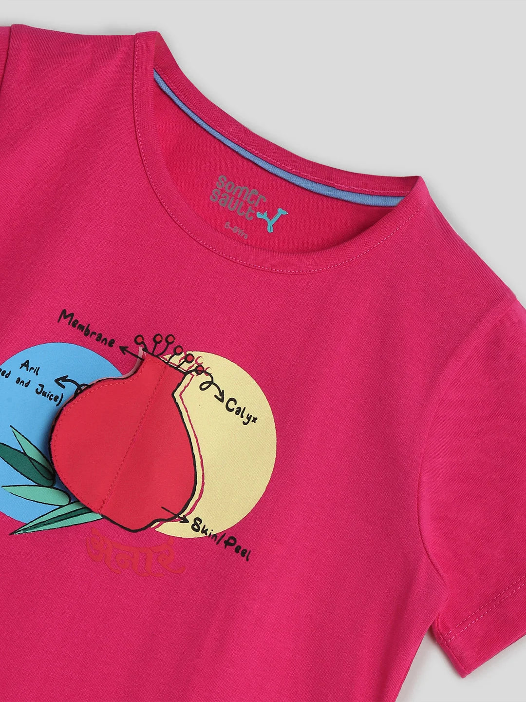 Girls Graphic T-Shirt & Denim Set