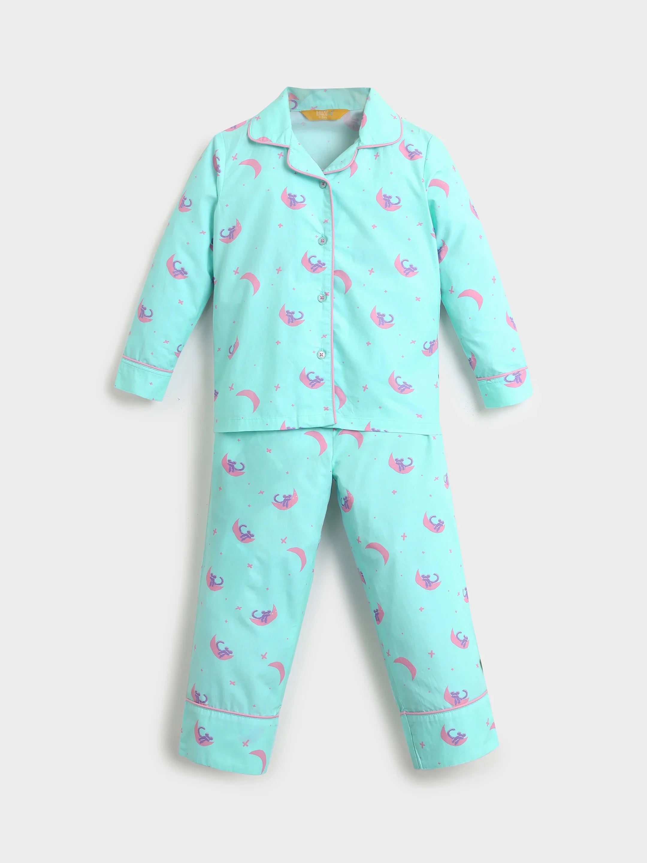 Printed Cotton Nightsuit