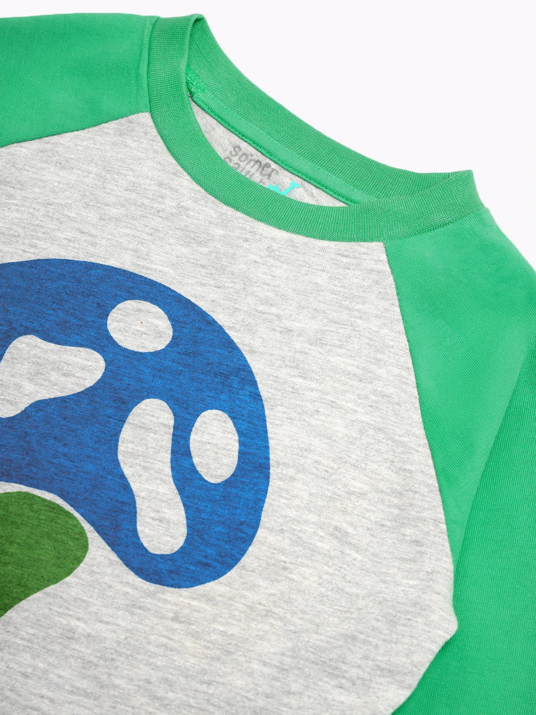 Boys Graphic Raglan Top & Jogger Set