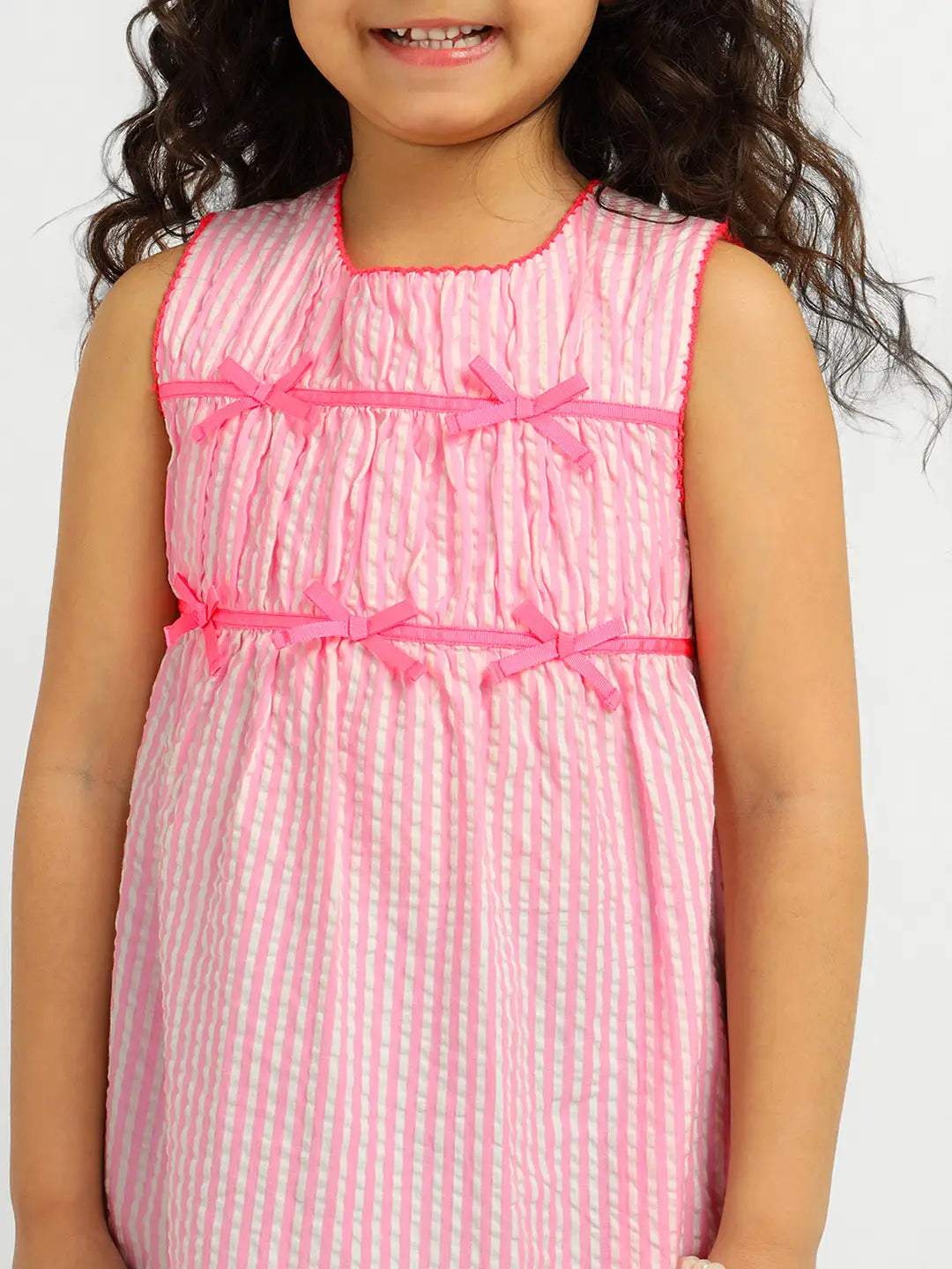 Striper Cotton Dress