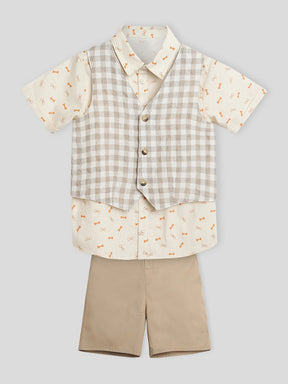 Printed 3 Piece Set