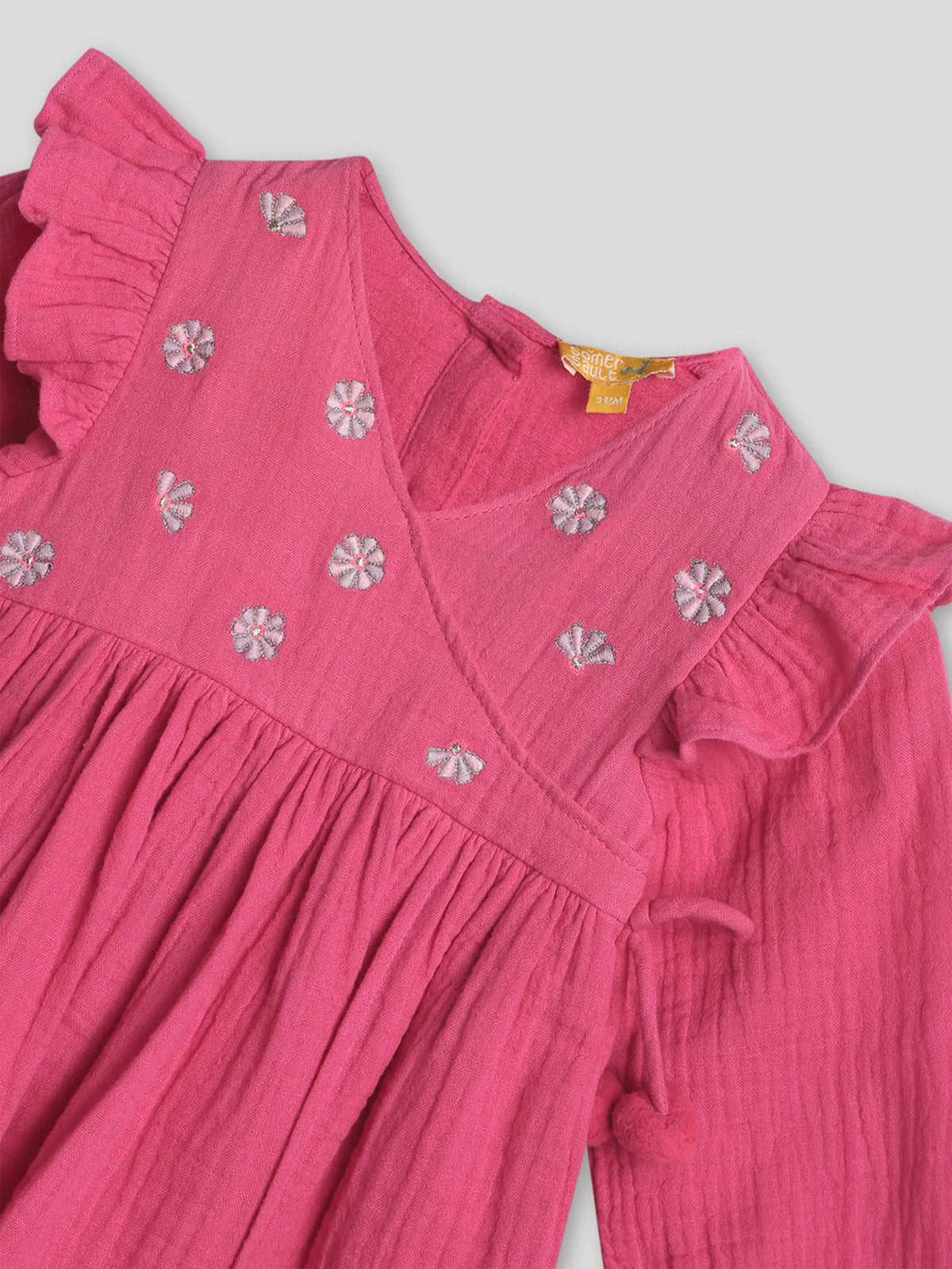 Rani Pink Festive Girls Set Somersault