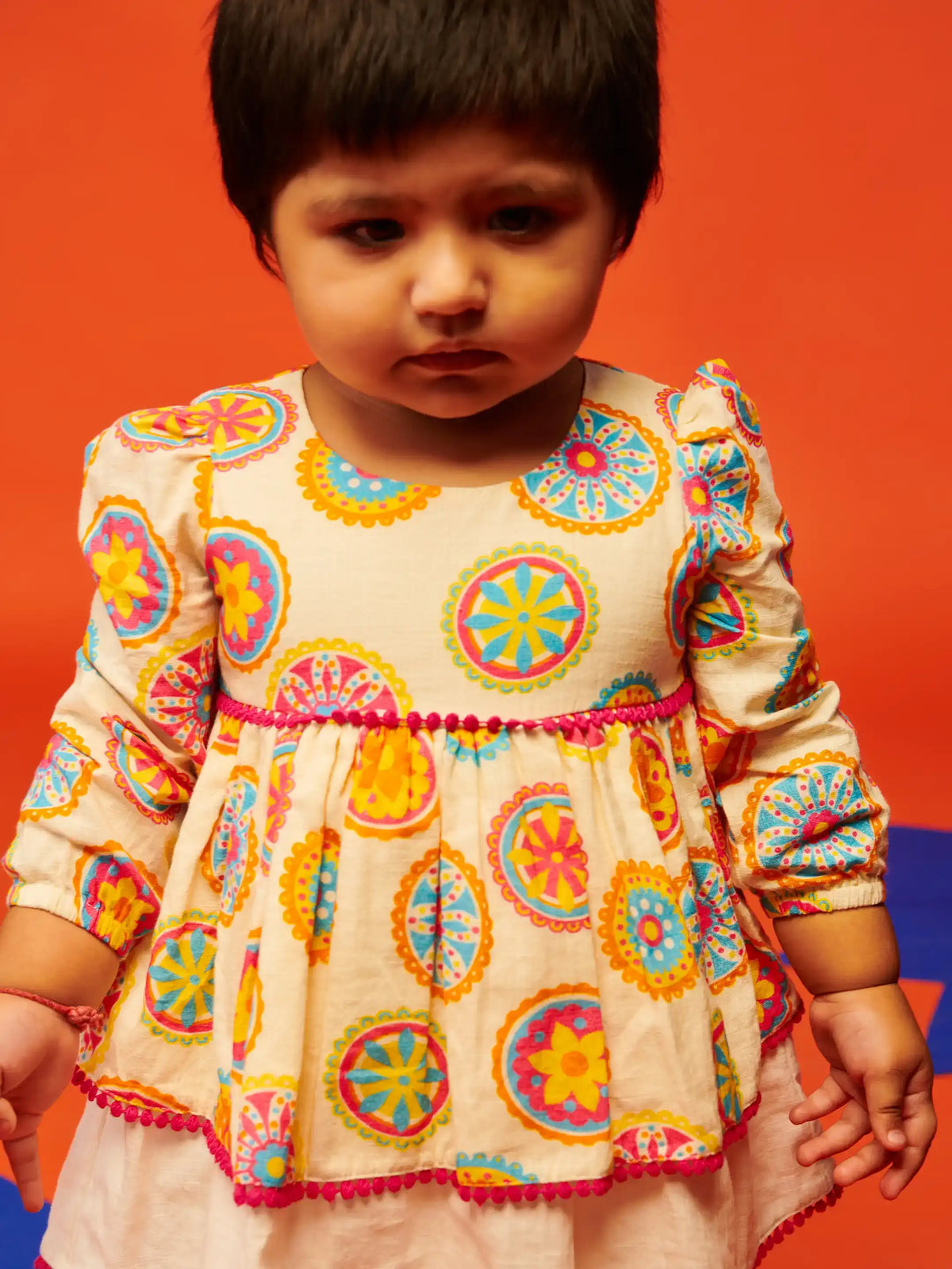 Newborn Mandana Girls Romper Somersault