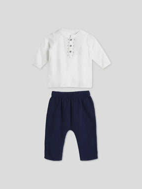 Petunia Newborn Kurta & Pants Set