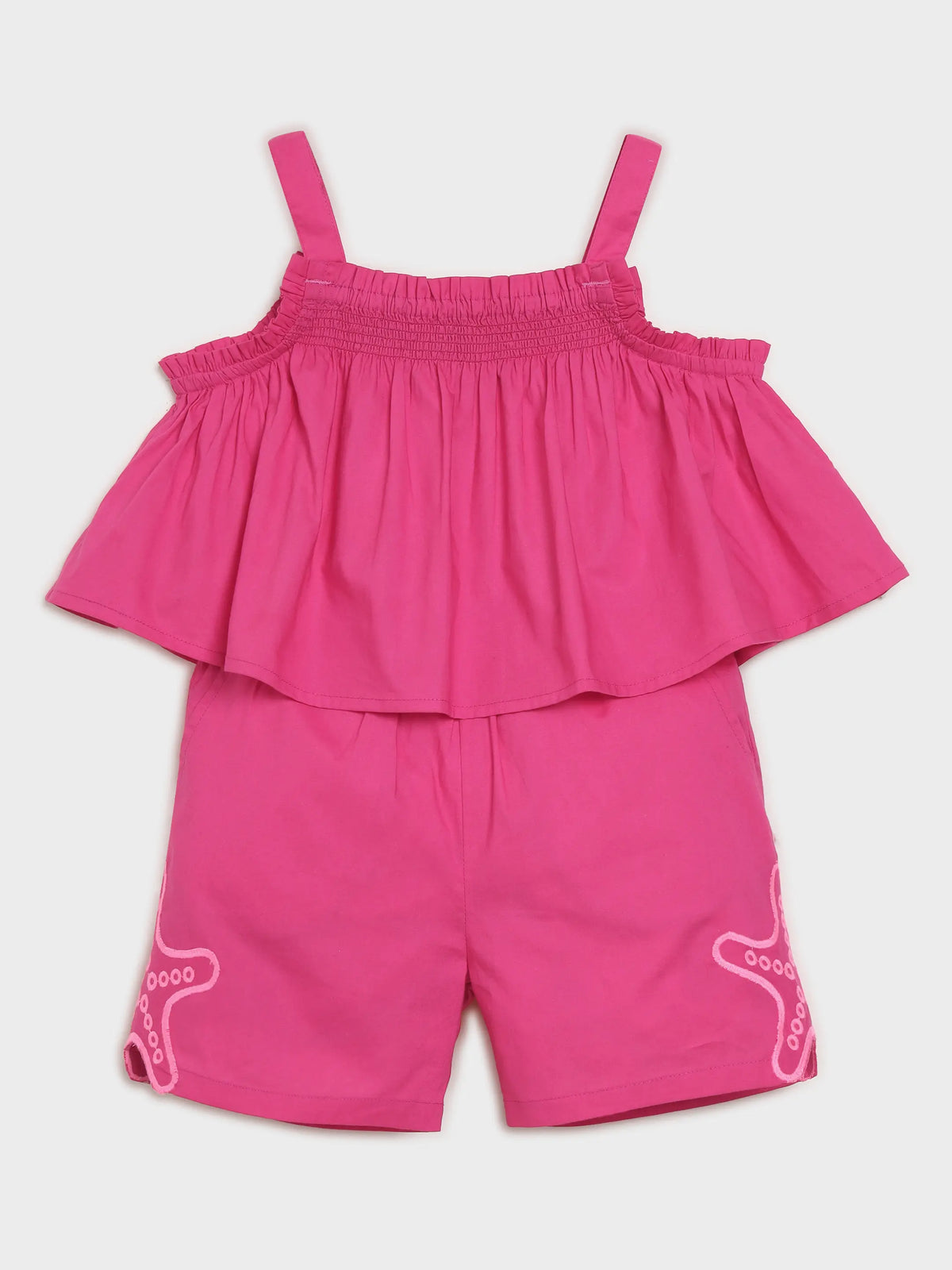 Berry Pop Frill Co-ord Set