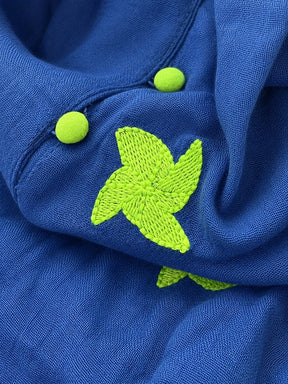 Embroidered Blue Kurta