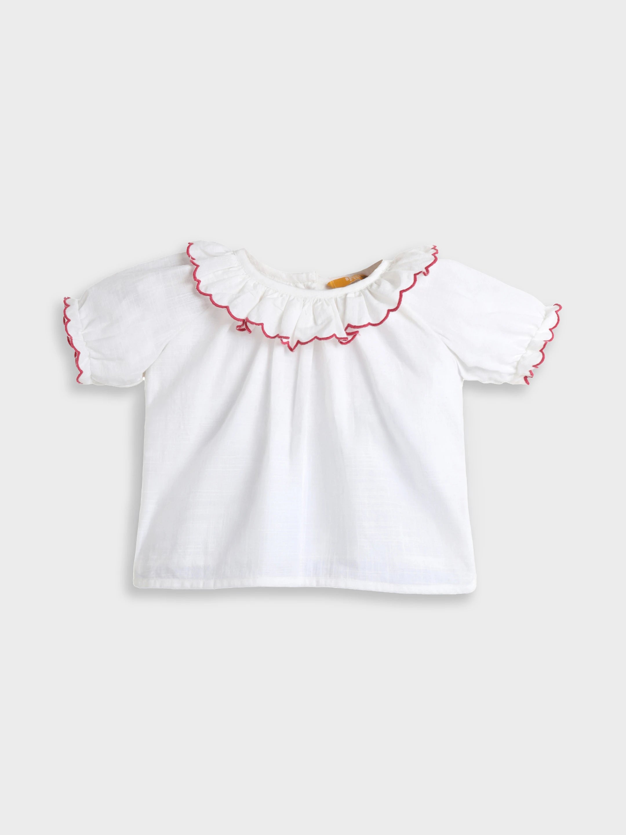 Frill Detail Top
