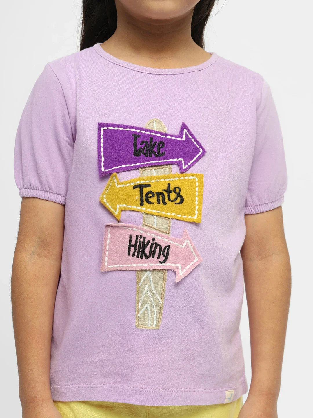 Lake Tents Hiking Applique Cotton Top