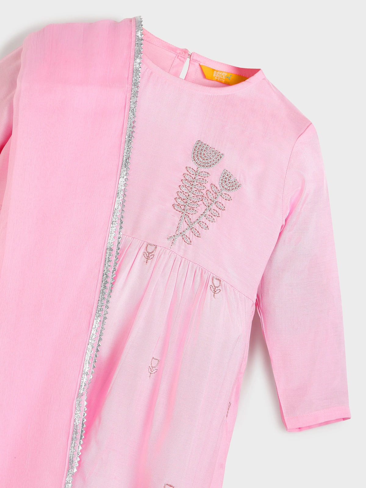 Pink Sharara Set with Dupatta