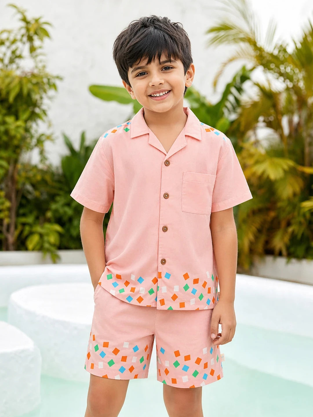 Printed Mango Co-ord Set