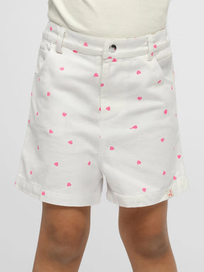 All Hearts Cotton Shorts