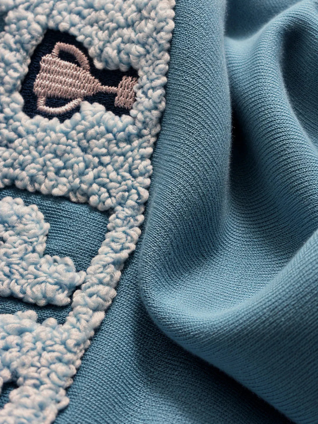 Towelling Detail Sweatshirt