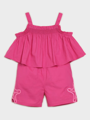 Berry Pop Frill Co-ord Set